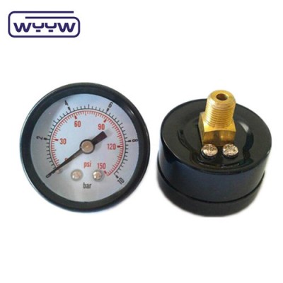 manometer 2" air side axial link pressure gauge