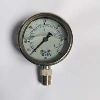 Liquid 0-60 PSI stainless steel Pressure Gauge